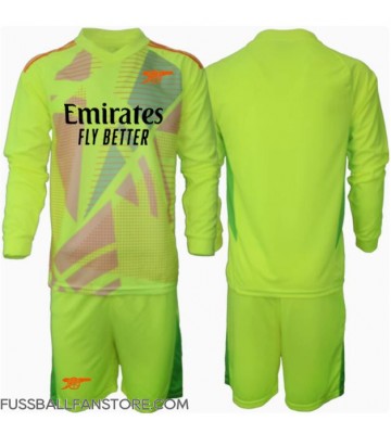Arsenal Torwart Replik Heimtrikot Kinder 2024-25 Langarm (+ Kurze Hosen)